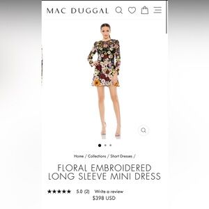 Stunning floral dress!